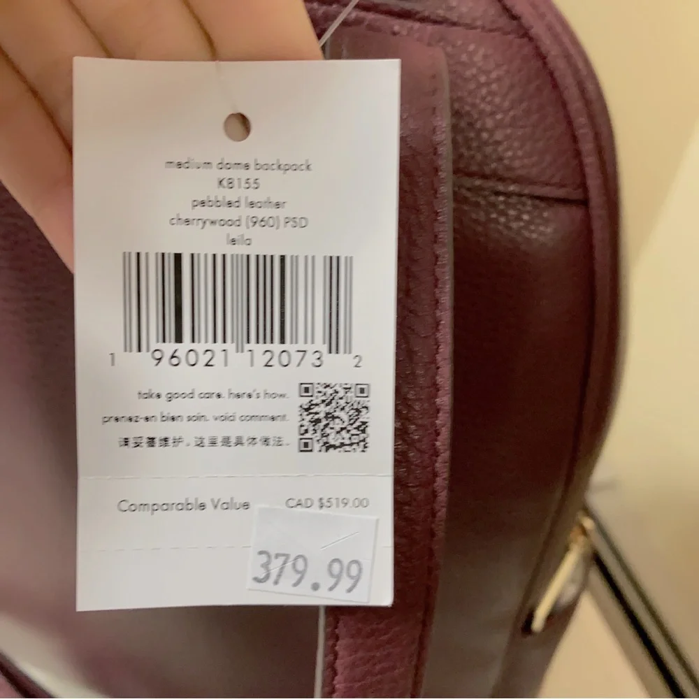 Kate Spade Leila Dome Backpack in cherrywood_6